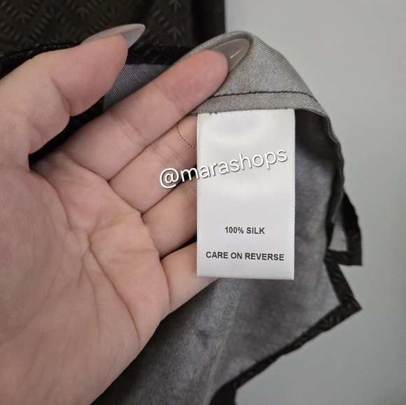 Billy Reid Silk Button Down Blouse Top - Picture 8 of 8